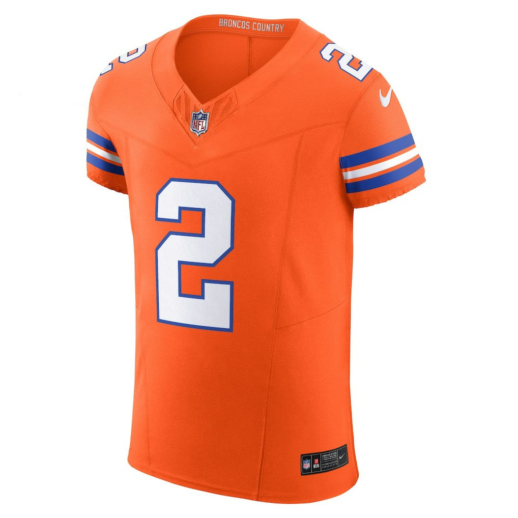 Patrick Surtain II Denver Broncos Vapor F.U.S.E. Elite Jersey Vapor F.U.S.E. Elite Jersey - Orange for sale