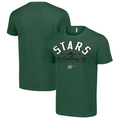 Dallas Stars Starter Half Puck T-Shirt - Green T-shirts