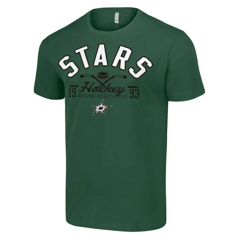 Dallas Stars Starter Half Puck T-Shirt - Green T-shirts