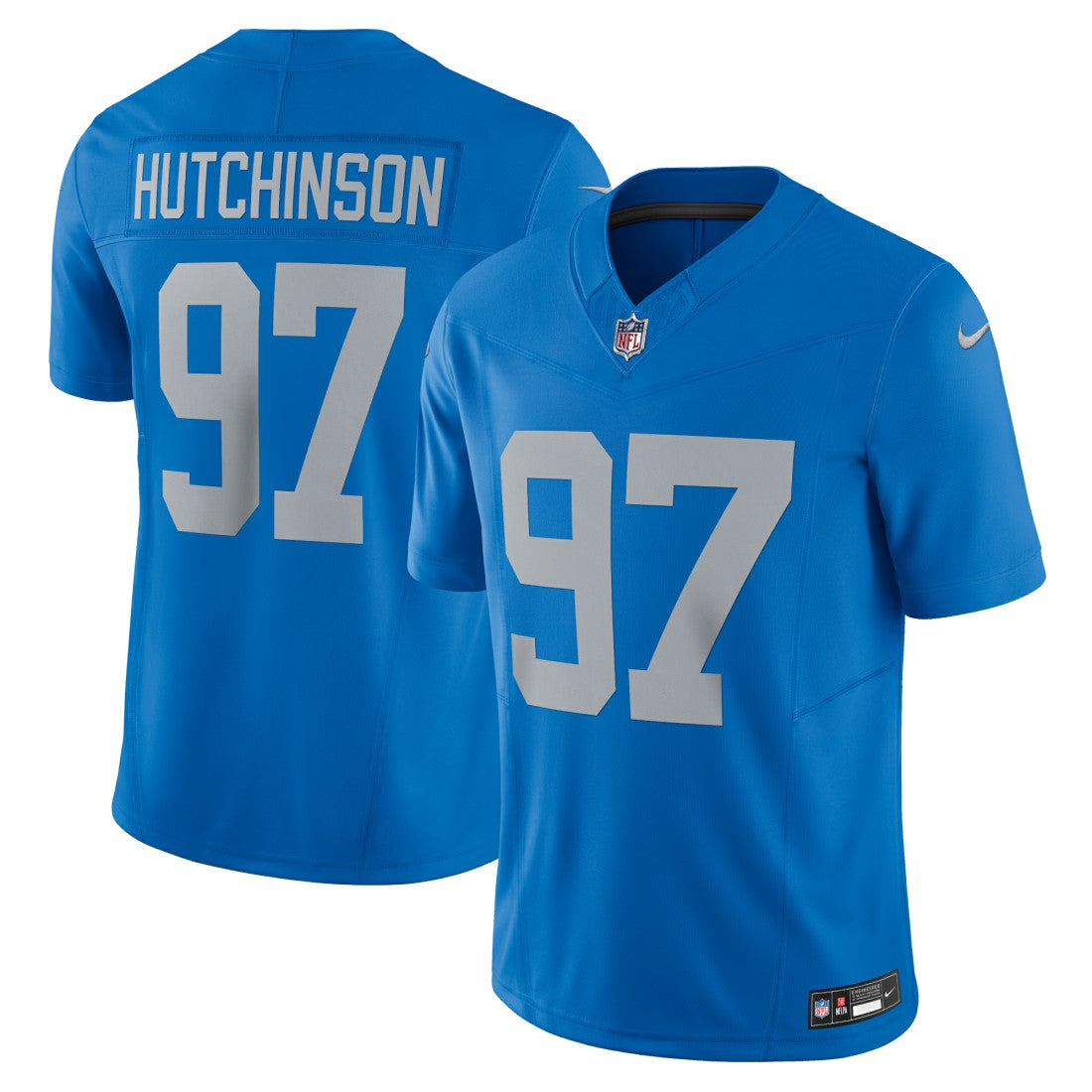 Aidan Hutchinson Detroit Lions Vapor F.U.S.E. Alternate Limited Jersey - Blue on sale