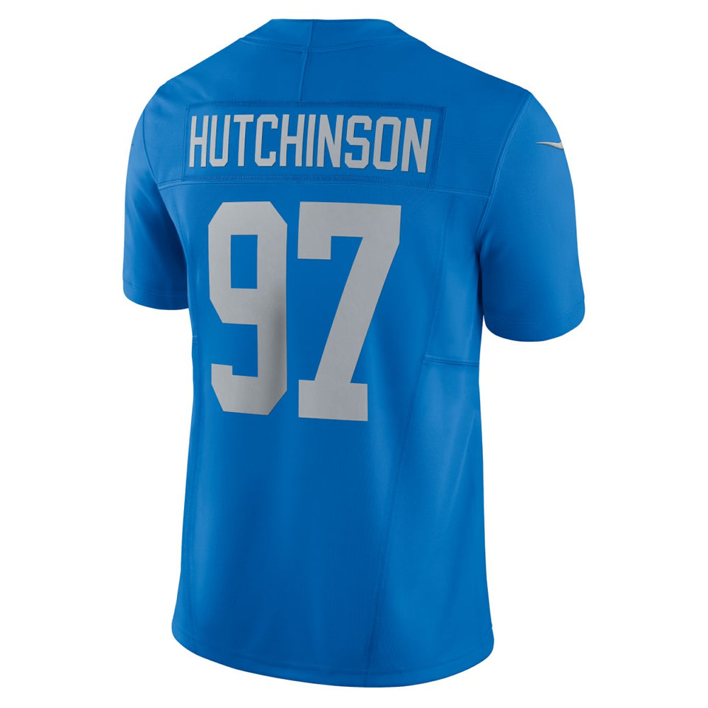 Aidan Hutchinson Detroit Lions Vapor F.U.S.E. Alternate Limited Jersey - Blue on sale