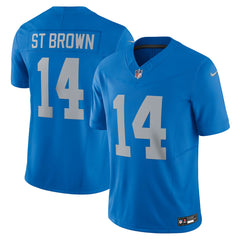Amon-Ra St. Brown Detroit Lions Vapor F.U.S.E. Alternate Limited Jersey - Blue discount