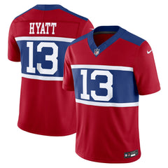 Jalin Hyatt New York Giants Alternate Vapor F.U.S.E. Limited Jersey - Century Red cheap