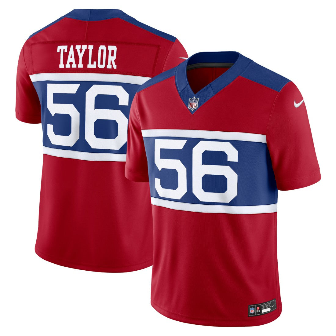 Lawrence Taylor New York Giants Alternate Vapor F.U.S.E. Retired Player Limited Jersey - Century Red online