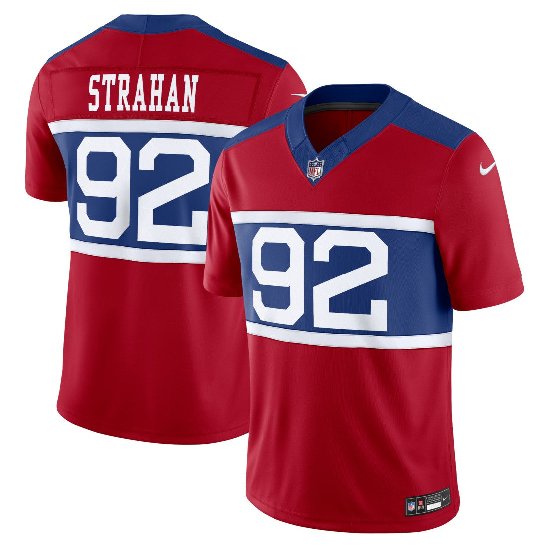 Michael Strahan New York Giants Alternate Vapor F.U.S.E. Retired Player Limited Jersey - Century Red outlet