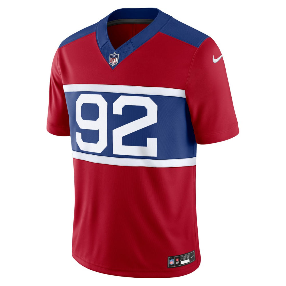 Michael Strahan New York Giants Alternate Vapor F.U.S.E. Retired Player Limited Jersey - Century Red outlet