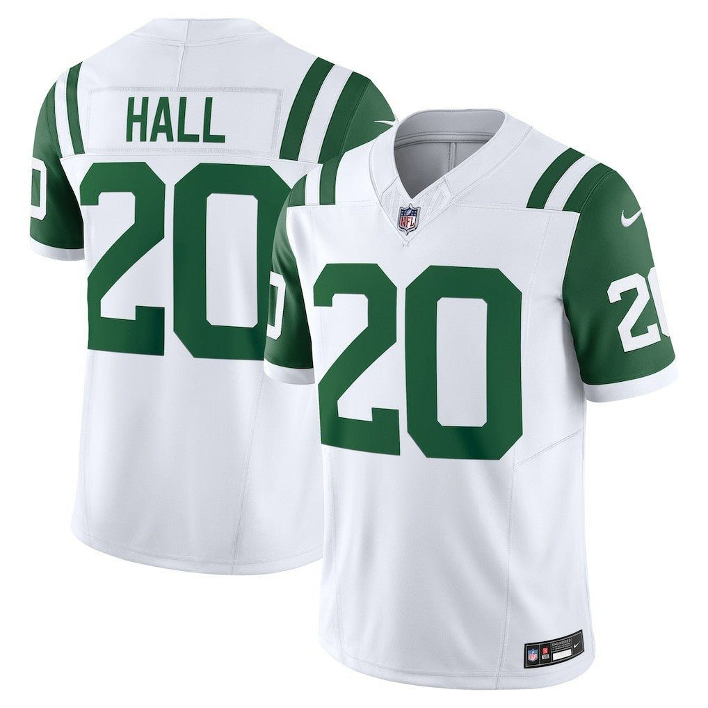 Breece Hall New York Jets Classic Alternate Vapor F.U.S.E. Limited Jersey - White online