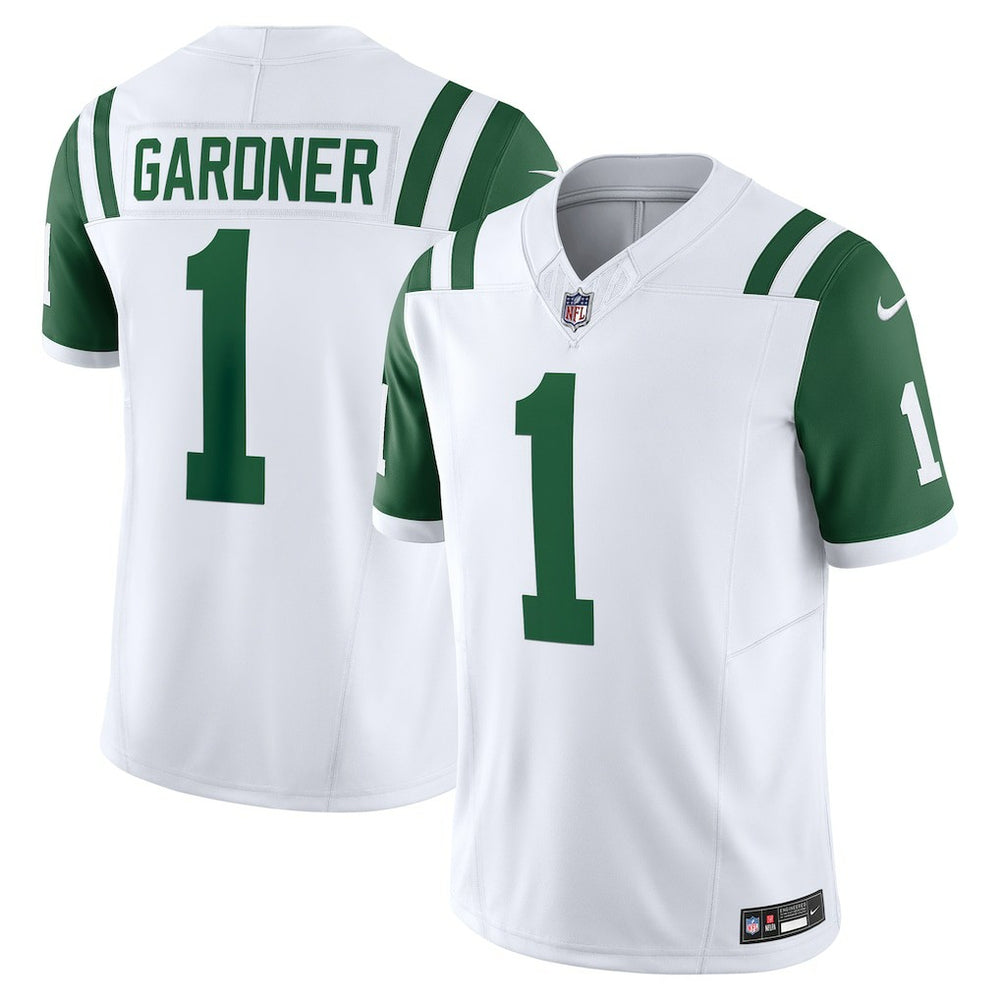 Ahmad Sauce Gardner New York Jets Classic Alternate Vapor F.U.S.E. Limited Jersey - White on sale