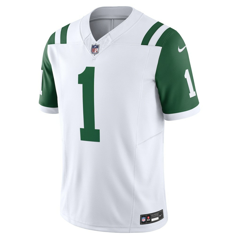 Ahmad Sauce Gardner New York Jets Classic Alternate Vapor F.U.S.E. Limited Jersey - White on sale