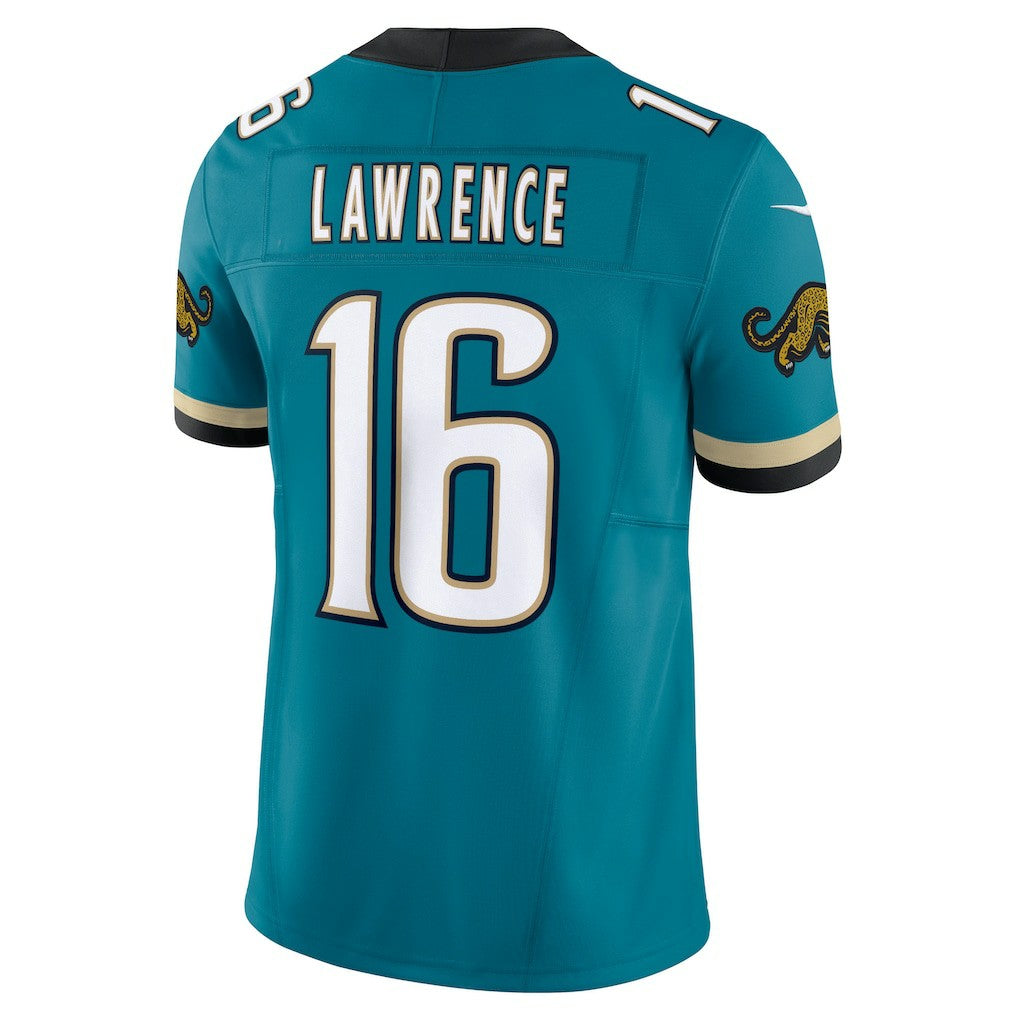 Trevor Lawrence Jacksonville Jaguars Prowler Throwback Vapor F.U.S.E. Limited Jersey - Teal for sale
