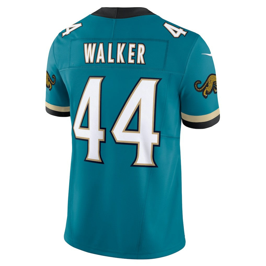 Travon Walker Jacksonville Jaguars Prowler Throwback Vapor F.U.S.E. Limited Jersey - Teal for sale