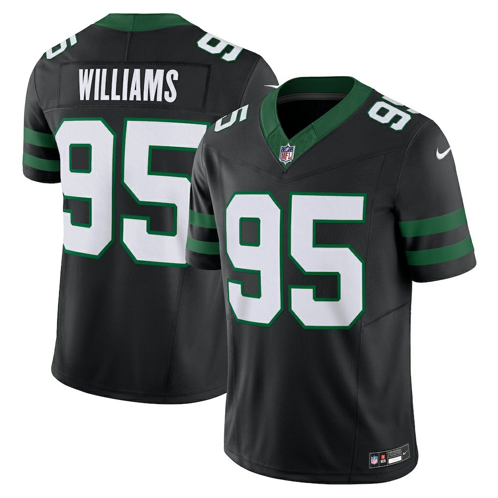 Quinnen Williams New York Jets Alternate Vapor F.U.S.E. Limited Jersey - Legacy Black discount