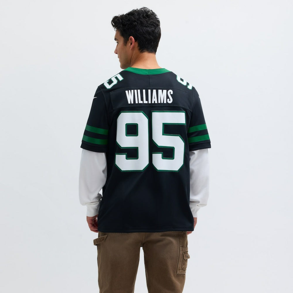 Quinnen Williams New York Jets Alternate Vapor F.U.S.E. Limited Jersey - Legacy Black discount