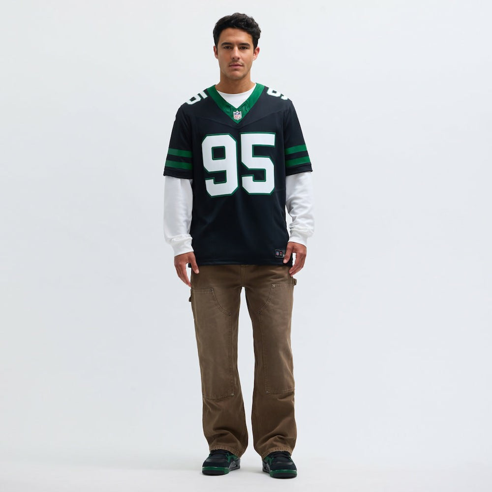 Quinnen Williams New York Jets Alternate Vapor F.U.S.E. Limited Jersey - Legacy Black discount