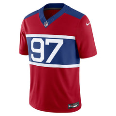 Dexter Lawrence II New York Giants Alternate Vapor F.U.S.E. Limited Jersey - Century Red outlet