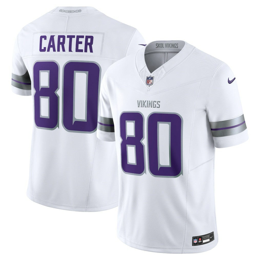 Cris Carter Minnesota Vikings Alternate Vapor F.U.S.E. Retired Player Limited Jersey - White cheap