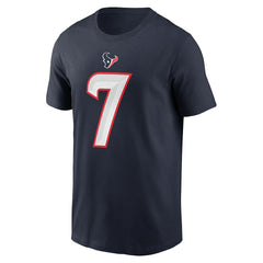 C.J. Stroud Houston Texans Player Name & Number T-Shirt - Navy discount