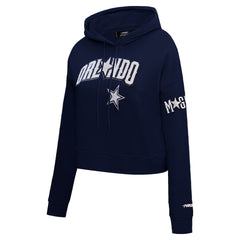 Orlando Magic Pro Standard Women's 2023/24 City Edition Cropped Pullover Hoodie - Navy discount