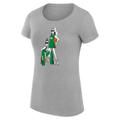 Boston Celtics G-III 4Her by Carl Banks Women's Super-Slim Fit Lightweight Basketball Girls T-Shirt - Heather Gray sale