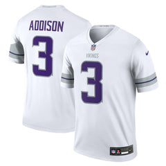 Jordan Addison Minnesota Vikings Legend Player Performance Top - White for sale