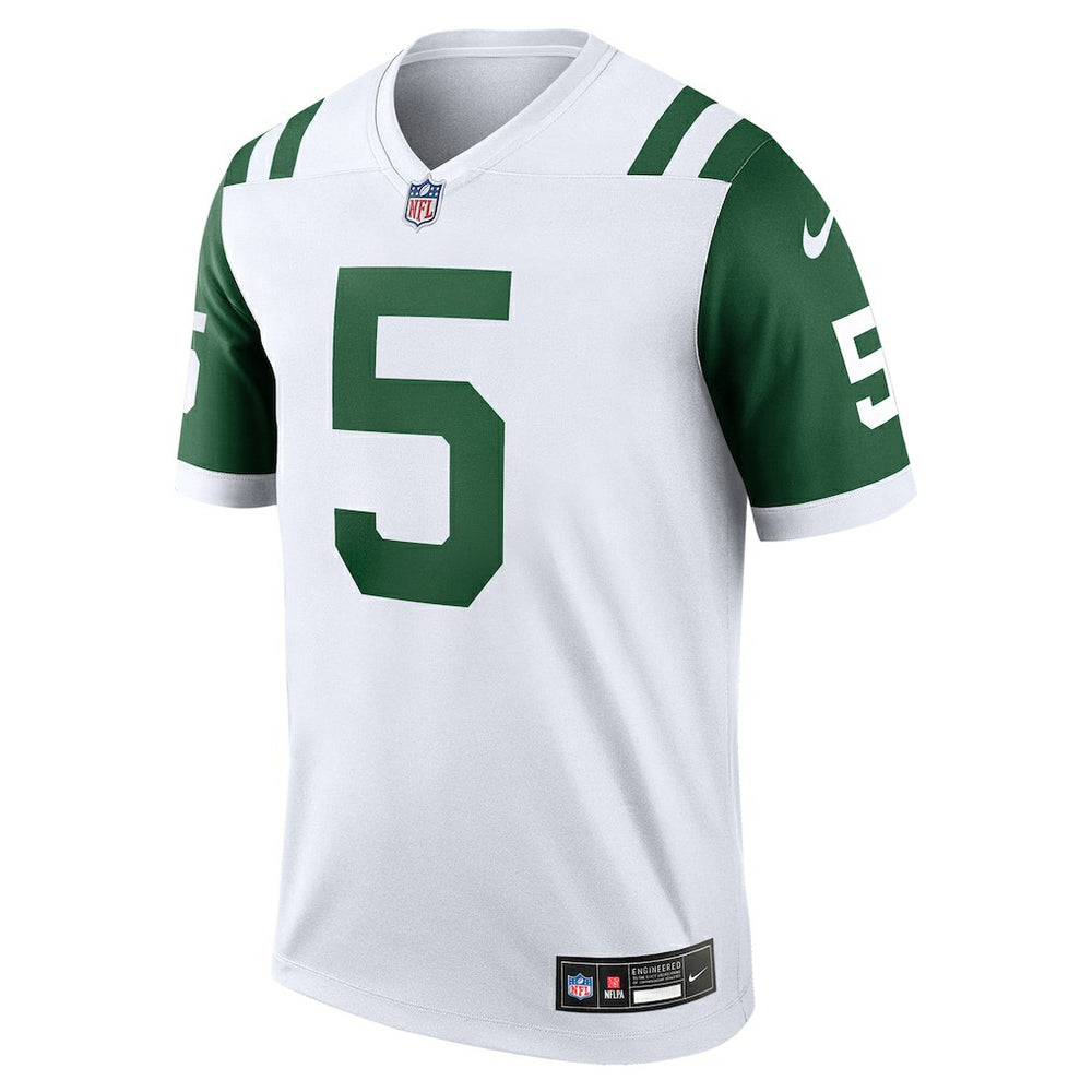 Garrett Wilson New York Jets Legend Player Performance Top - White for sale