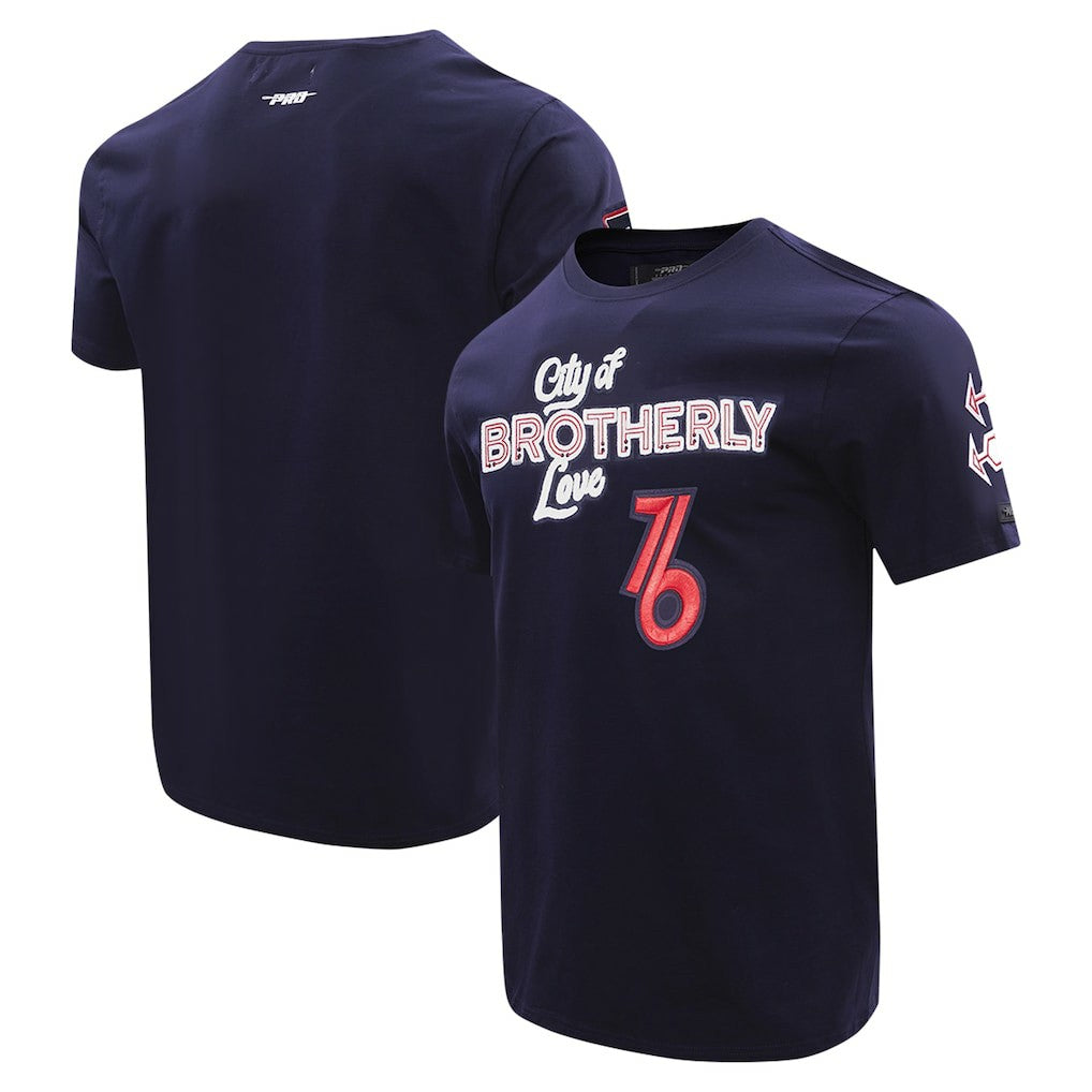 Philadelphia 76ers Pro Standard 2023 City Edition T-Shirt - Navy for sale