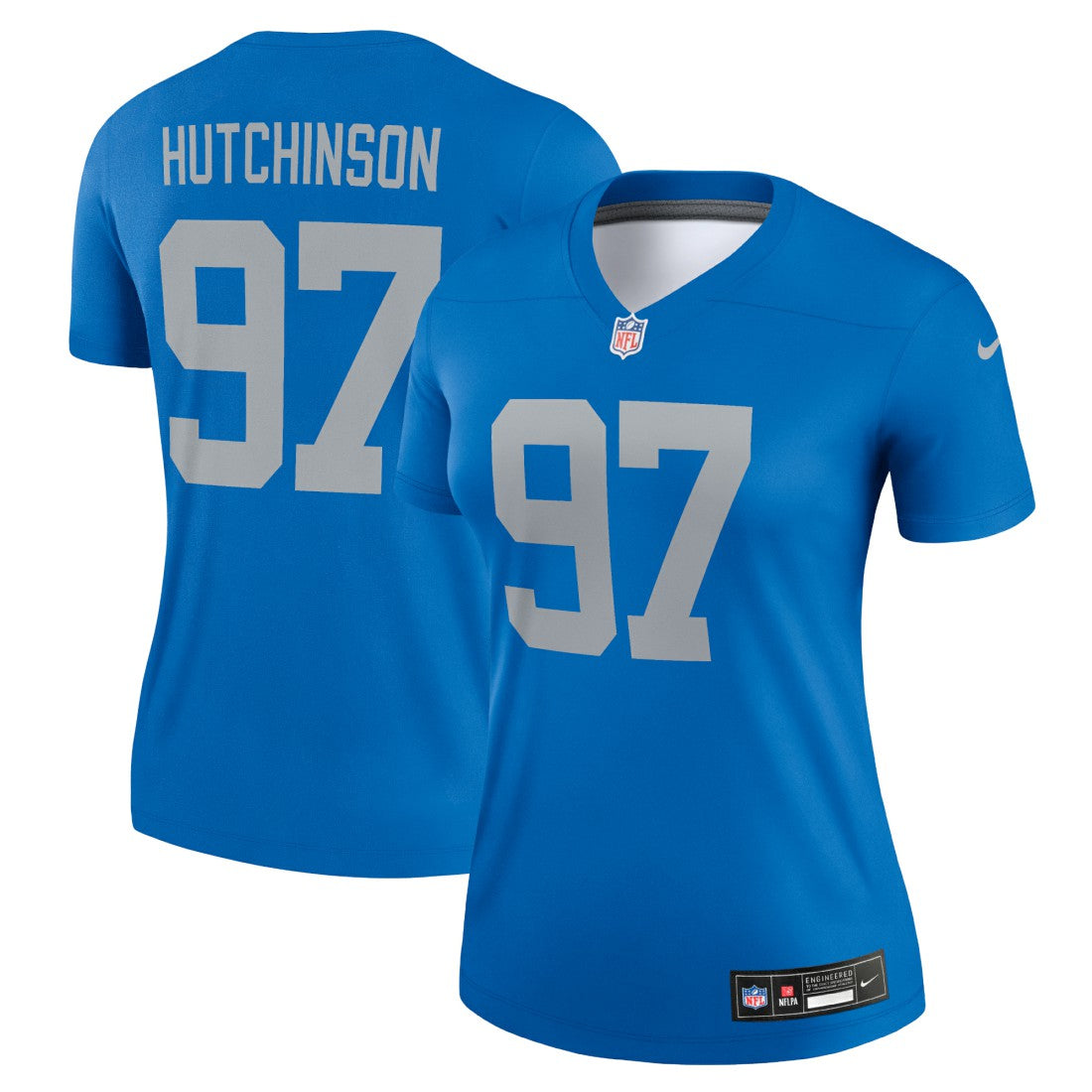 Aidan Hutchinson Detroit Lions Women's Alternate Legend Player Performance Top - Blue sale