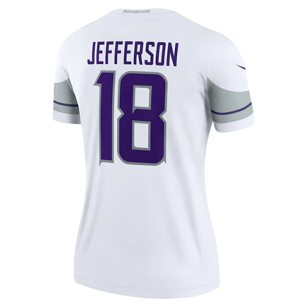 Justin Jefferson Minnesota Vikings Women's Alternate Legend Player Performance Top - White on sale