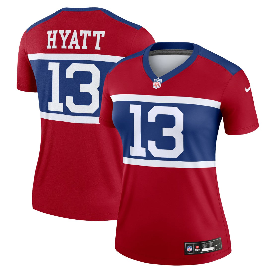 Jalin Hyatt New York Giants Women's Alternate Legend Player Performance Top - Red outlet