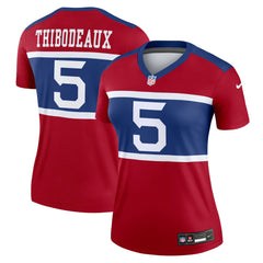 Kayvon Thibodeaux New York Giants Women's Alternate Legend Player Performance Top - Red on sale