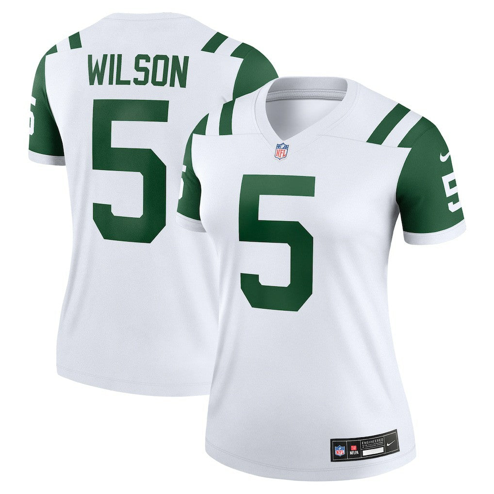 Garrett Wilson New York Jets Women's Alternate Legend Player Performance Top - Classic Alternate White sale