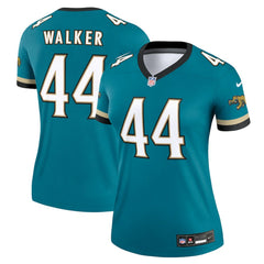 Travon Walker Jacksonville Jaguars Women's Alternate Legend Player Performance Top - Prowler Throwback Teal discount