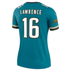 Trevor Lawrence Jacksonville Jaguars Women's Alternate Legend Player Performance Top - Prowler Throwback Teal on sale