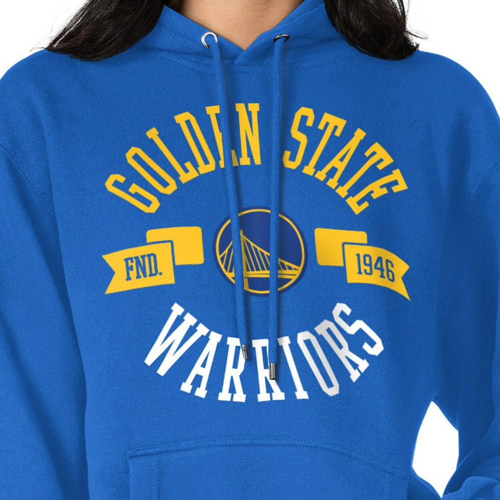 Golden State Warriors G-III 4Her by Carl Banks Women's City Pullover Hoodie sale - Royal on sale