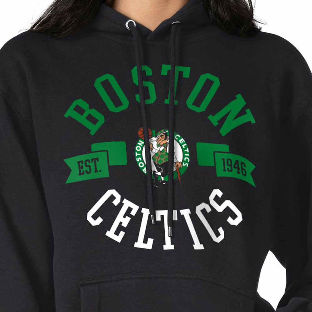 Boston Celtics G-III 4Her by Carl Banks Women's City Pullover Hoodie - Black for sale