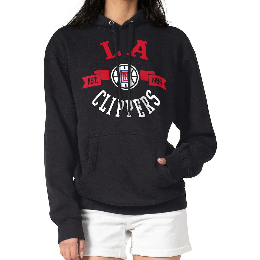 LA Clippers G-III 4Her by Carl Banks Women's City Pullover Hoodie - Black sale