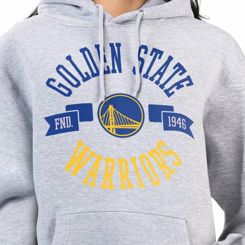 Golden State Warriors G-III 4Her by Carl Banks Women's City Pullover Hoodie sale - Heather Gray online