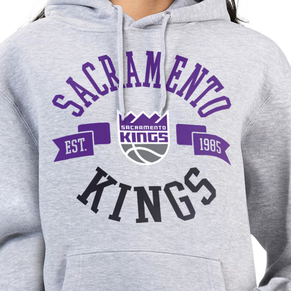 Sacramento Kings G-III 4Her by Carl Banks Women's City Pullover Hoodie - Heather Gray sale