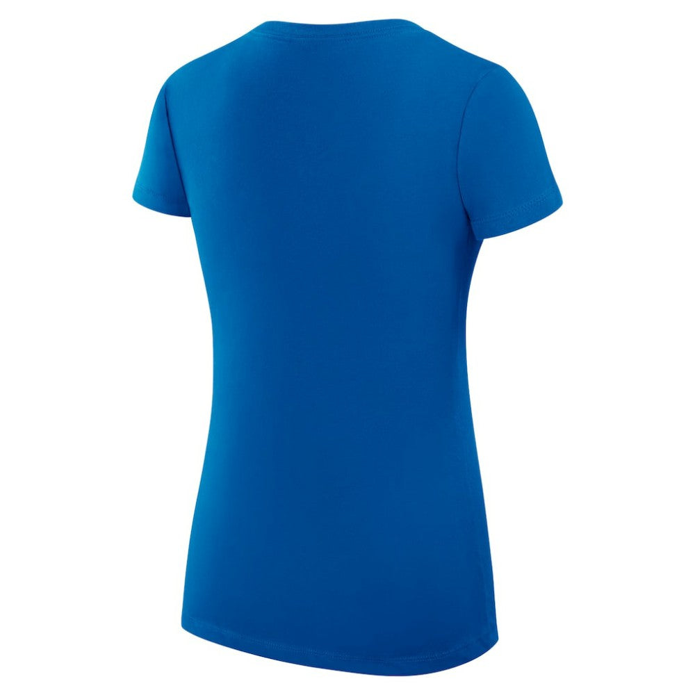 Buffalo Sabres G-III 4Her by Carl Banks Women's Super-Slim Fit Lightweight Team Sport V-Neck T-Shirt - Royal T-shirts