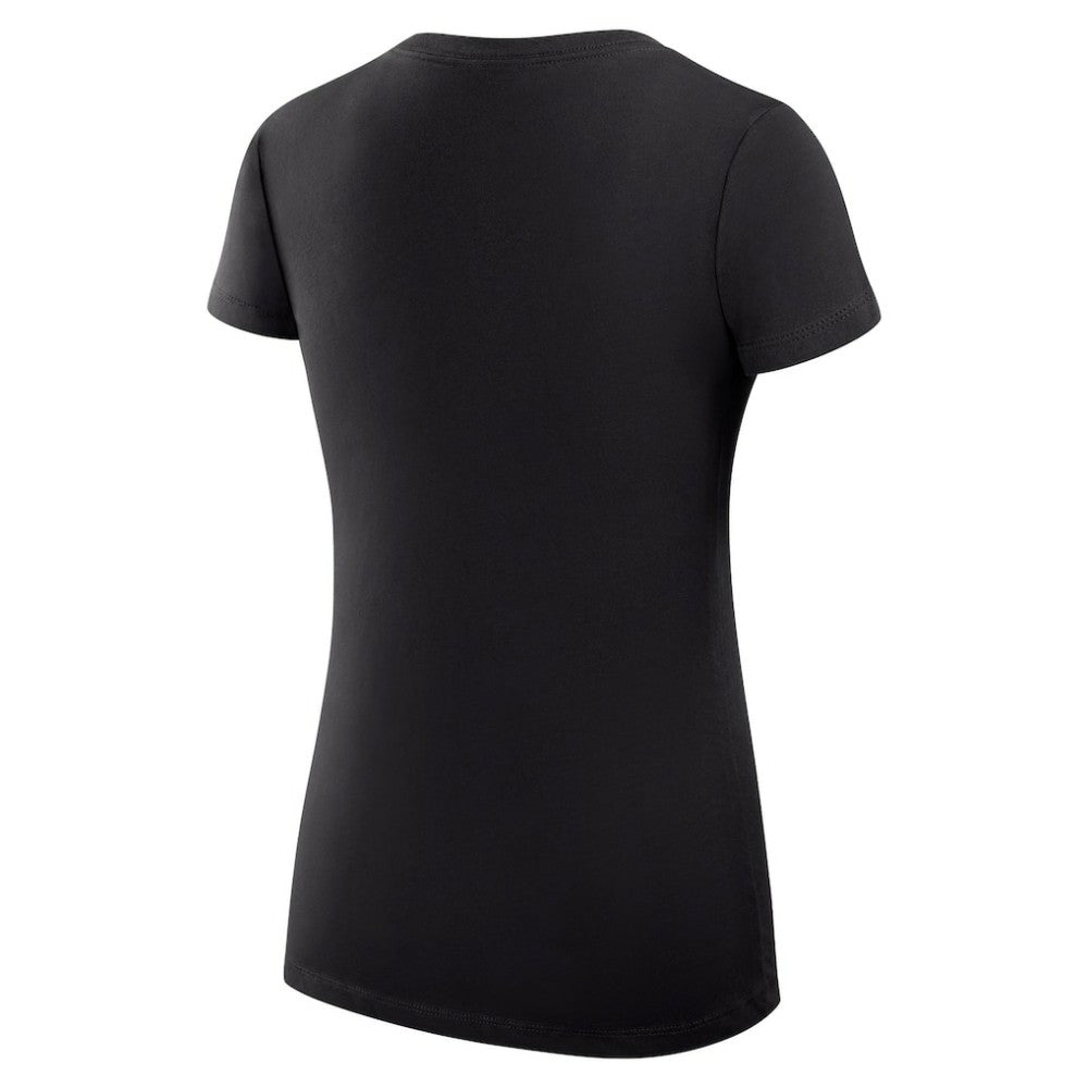 Dallas Stars G-III 4Her by Carl Banks Women's Super-Slim Fit Lightweight Graphic V-Neck T-Shirt - Black T-shirts