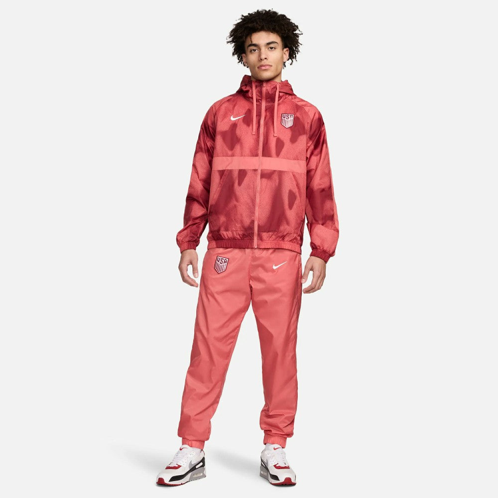 USMNT 2024 Raglan Full-Zip Hoodie Track Suit - Pink shop