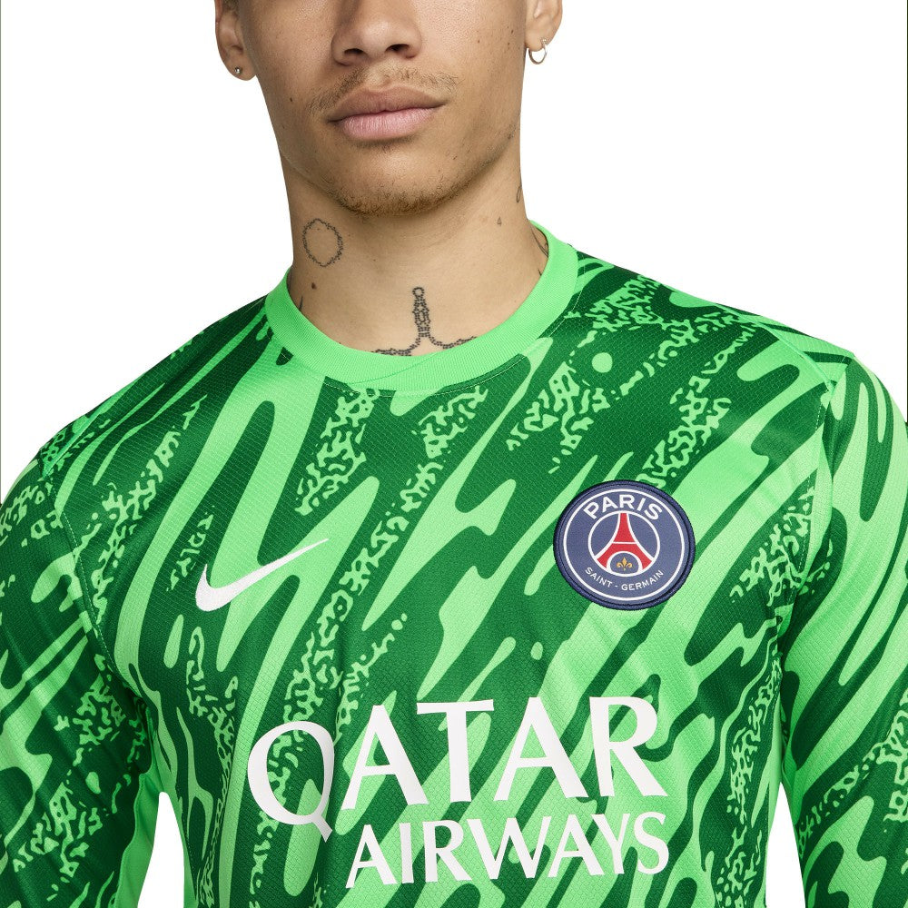 Paris Saint-Germain 2024/25 Goalkeeper Replica Stadium Long Sleeve Jersey - Green outlet