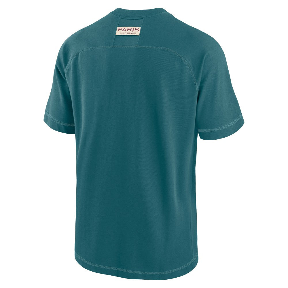 Paris Saint-Germain 2024/25 Loose Fit Travel Top - Teal on sale