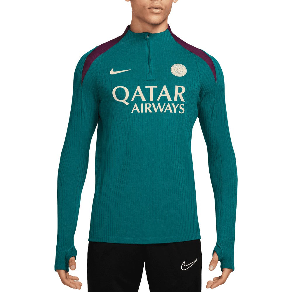 Paris Saint-Germain 2024/25 Advance Strike Drill Performance Quarter-Zip Top - Teal outlet