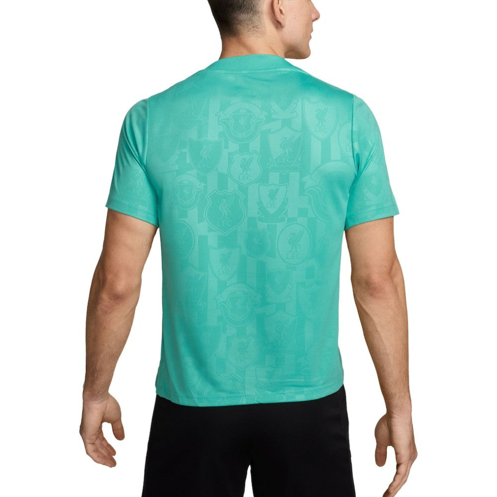 Liverpool 2024/25 Academy Pro Pre-Match Top - Teal cheap
