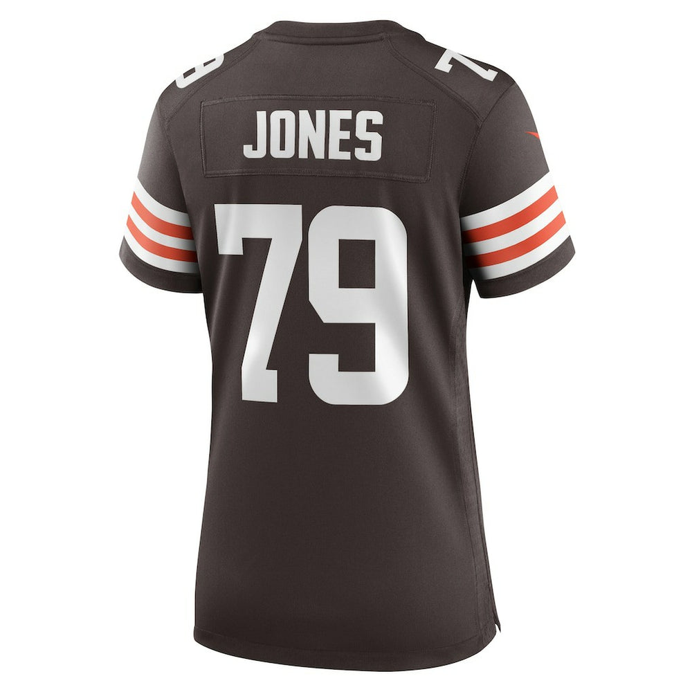 Dawand Jones Cleveland Browns Women's Team Game Jersey - Brown outlet