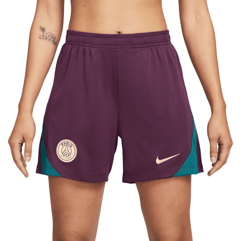 Paris Saint-Germain Women's 2024/25 Strike Performance Shorts - Burgundy shop