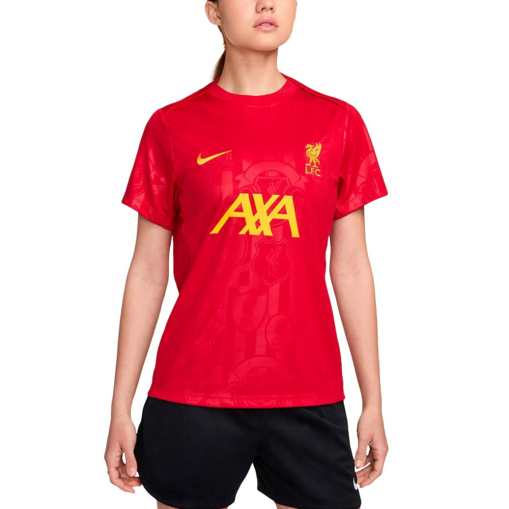 Liverpool Women's 2024/25 Academy Pro Pre-Match Top - Red sale