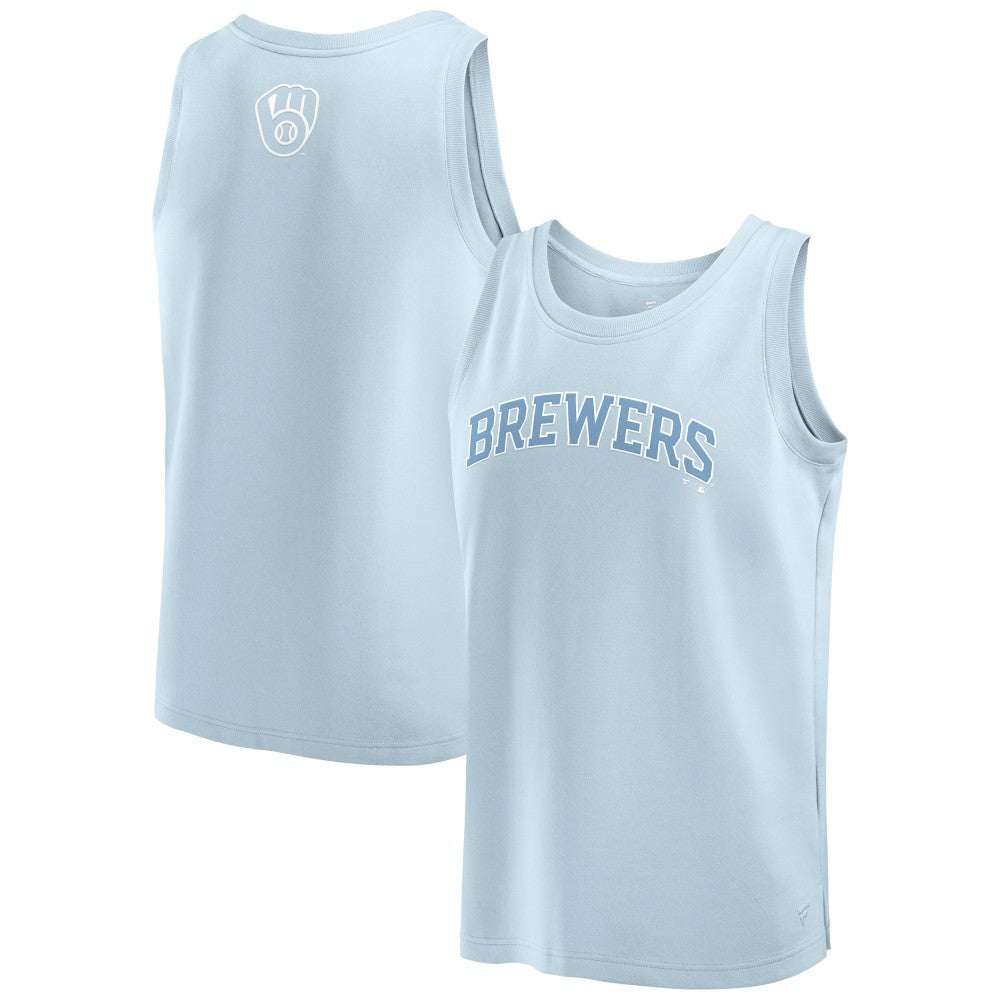 Milwaukee Brewers Elements Tank Top Light Blue