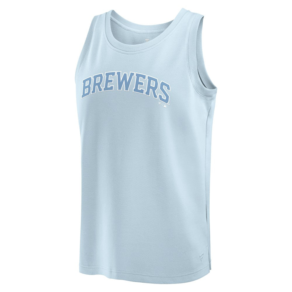 Milwaukee Brewers Elements Tank Top Light Blue